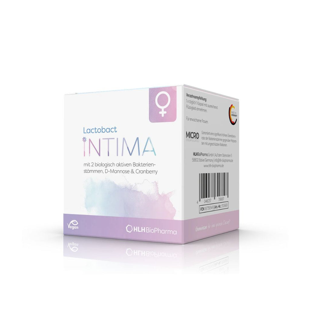 萊德寶 Lactobact INTIMA 女性私密益生菌膠囊 30/60 粒 Lactobact 萊德寶